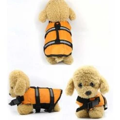 Kueatily Giubbotto Di Salvataggio Per Cani Con Maniglia Di Salvataggio (arancione, S) 6 Kueatily Giubbotto Di Salvataggio Per Cani Con Maniglia Di Salvataggio (arancione, S) -Cibi per cani in Italia 64665891 2