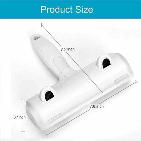 Togli Peli Animali,Spazzola Per La Depilazione Per Animali Domestici Spazzola Toglipeli Per Tessuti Autopulitura Rulli Per Rimozione Peli Di Cani E Gatti Lavabile Riutilizzabile Rullo, Verde 4 Togli Peli Animali,Spazzola Per La Depilazione Per Animali Domestici Spazzola Toglipeli Per Tessuti Autopulitura Rulli Per Rimozione Peli Di Cani E Gatti Lavabile Riutilizzabile Rullo, Verde - immagine 2