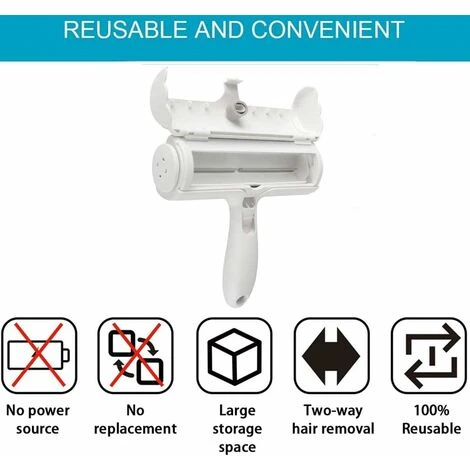 Togli Peli Animali,Spazzola Per La Depilazione Per Animali Domestici Spazzola Toglipeli Per Tessuti Autopulitura Rulli Per Rimozione Peli Di Cani E Gatti Lavabile Riutilizzabile Rullo, Verde 5 Togli Peli Animali,Spazzola Per La Depilazione Per Animali Domestici Spazzola Toglipeli Per Tessuti Autopulitura Rulli Per Rimozione Peli Di Cani E Gatti Lavabile Riutilizzabile Rullo, Verde - immagine 3