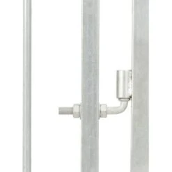 Canile Da Esterno In Acciaio Recinzione Per Animali Domestici, Struttura In Acciaio, Porta Chiudibile A Chiave, 100 X 100 X 100 Cm 11 Canile Da Esterno In Acciaio Recinzione Per Animali Domestici, Struttura In Acciaio, Porta Chiudibile A Chiave, 100 X 100 X 100 Cm -Cibi per cani in Italia 65296063 5