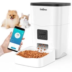 Alimentatore Automatico Per Animali Domestici WiFi Da 3 Litri + Supporto Per Alimentatore Peet -Cibi per cani in Italia 66103018 2