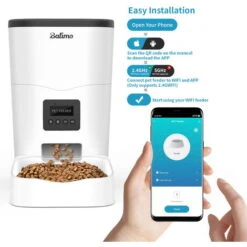 Alimentatore Automatico Per Animali Domestici WiFi Da 3 Litri + Supporto Per Alimentatore Peet -Cibi per cani in Italia 66103018 3