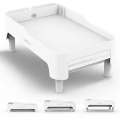 Balimo 4L Alimentatore Automatico Per Animali Domestici Bianco + Supporto Per Alimentatore Peet -Cibi per cani in Italia 66103035 3