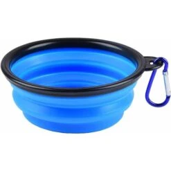 Ciotole Da Viaggio Per Cani E Gatti, In Silicone Pieghevole, Un Set Di 1 Pezzi. -Cibi per cani in Italia 66560769 4