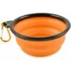 Ciotola Pieghevole In Silicone Per Cani E Gatti - Arancione - 350 ML - 60014333 -Cibi per cani in Italia 66562796 1
