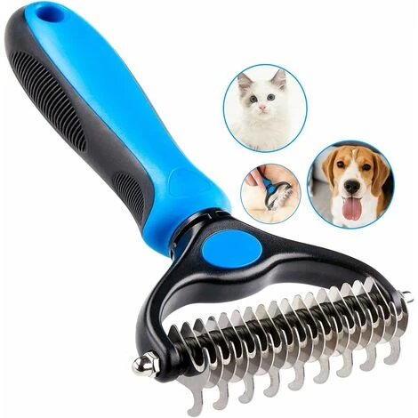 READCLY-Spazzola Per Cani Spazzola Per Gatti, Pettine Districante Per Cani Professionale E Spazzola Per Cani A Pelo Lungo, Rastrello Per Toelettatura Per Cani E Gatti Rimuove Il Sottopelo Degli Animal 3 READCLY-Spazzola Per Cani Spazzola Per Gatti, Pettine Districante Per Cani Professionale E Spazzola Per Cani A Pelo Lungo, Rastrello Per Toelettatura Per Cani E Gatti Rimuove Il Sottopelo Degli Animal