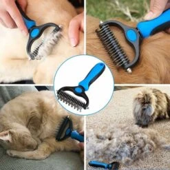 READCLY-Spazzola Per Cani Spazzola Per Gatti, Pettine Districante Per Cani Professionale E Spazzola Per Cani A Pelo Lungo, Rastrello Per Toelettatura Per Cani E Gatti Rimuove Il Sottopelo Degli Animal 9 READCLY-Spazzola Per Cani Spazzola Per Gatti, Pettine Districante Per Cani Professionale E Spazzola Per Cani A Pelo Lungo, Rastrello Per Toelettatura Per Cani E Gatti Rimuove Il Sottopelo Degli Animal -Cibi per cani in Italia 66734564 3