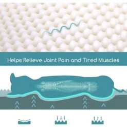 CUSCINO NOBLEZA CANE GATTO CUSCINI LAVABILE CUCCIA INTERNO ANTISCIVOLO CUSCINO TRASPIRANTE S L M XL-S L60 L40 H8 Cm -Cibi per cani in Italia 67361918 4