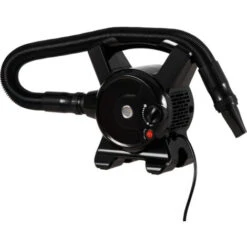 PawHut Soffiatore Per Cani Con Velocità E Temperatura Regolabili, Tubo Flessibile E 3 Beccucci, 2400W, Nero