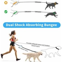 GUINZAGLIO REGOLABILE DA CORSA PER CANI MANI LIBERE DUE MANIGLIE ALLE ESTREMITÀ PASSEGGIATE E FORMAZIONE 11 GUINZAGLIO REGOLABILE DA CORSA PER CANI MANI LIBERE DUE MANIGLIE ALLE ESTREMITÀ PASSEGGIATE E FORMAZIONE -Cibi per cani in Italia 67821191 5