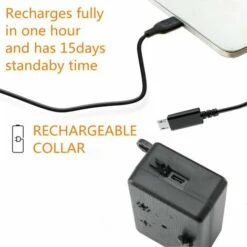 GroupM ITBattery Black Ultrasonic Bark Stopper Dog Trainer Ultrasonic Dog Drive Outdoor Bark Stopper -Cibi per cani in Italia 69493594 4