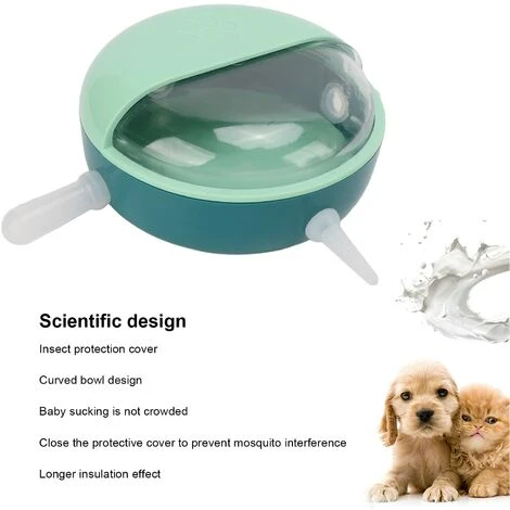 Mangiatoia Per Capezzoli In Silicone Per Cuccioli, 5 Capezzoli, Ciotole Multiuso Per Cani Di Piccola Taglia E Gatti 6 Mangiatoia Per Capezzoli In Silicone Per Cuccioli, 5 Capezzoli, Ciotole Multiuso Per Cani Di Piccola Taglia E Gatti - immagine 4