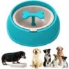 Trade Shop - Ciotola Antisoffocamento Anti Ingozzamento Obesita' Cane Cani Gatto 0.4l -Cibi per cani in Italia 6973166 1