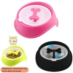 Trade Shop - Ciotola Antisoffocamento Anti Ingozzamento Obesita' Cane Cani Gatto 0.4l -Cibi per cani in Italia 6973166 2