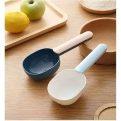 MINKUROW 4 Pz Cucchiaio Per Cibo Per Cani E Gatti, Cucchiai Da Cucina In Plastica Per Farina Di Riso Pop Corn Grani -Cibi per cani in Italia 69784285 4