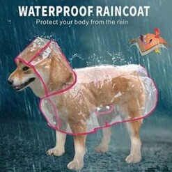 MINKUROW Impermeabile Per Cani, Impermeabile, Antivento, Con Cappuccio, Per Cani Di Piccola E Media Taglia, Xs -Cibi per cani in Italia 69785554 2