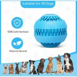 PALLA GIOCATTOLO PER CANI CON FUNZIONE DI CURA DENTALE DENTI GIOCATTOLO PER CANI GIOCATTOLO INTERATTIVO DA MASTICARE IN GOMMA NATURALE 11 PALLA GIOCATTOLO PER CANI CON FUNZIONE DI CURA DENTALE DENTI GIOCATTOLO PER CANI GIOCATTOLO INTERATTIVO DA MASTICARE IN GOMMA NATURALE -Cibi per cani in Italia 69831490 5