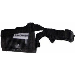 Bozal Nylon San Dimas Nero Per Cani - Taglia XXL