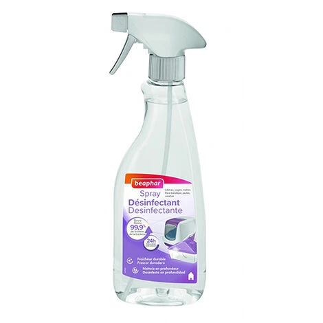Disinfettante A Spruzzo Beaphar Con Animali Domestici, 500 Ml 3 Disinfettante A Spruzzo Beaphar Con Animali Domestici, 500 Ml