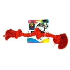 Doggy Masters Colorato Yute Play Triplo Osso Nudo Arancione 30 Cm