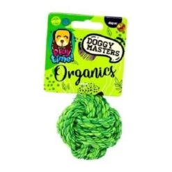Doggy Masters Organics Yute Play Green Ball 5 Cm
