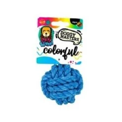 Doggy Masters Colorful Yute Play Blue Ball 6cm