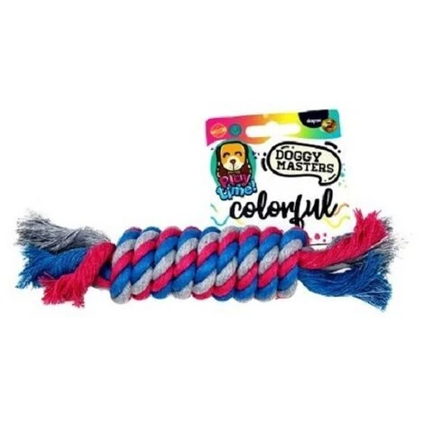 Doggy Masters Colorful Yute Play Bone Cilindro 20 Cm 3 Doggy Masters Colorful Yute Play Bone Cilindro 20 Cm