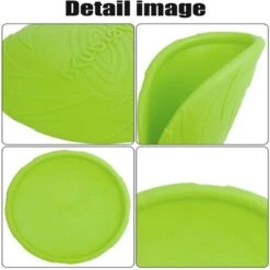 2 Confezioni Di Dischi Per Cani, Frisbee Per Cani, Frisbee Giocattolo Per Cani, Frisbee Giocattolo In Gomma, Guance Galleggianti Per Cani, Morbido Per Giochi, Attività Sportive E Giochi All'aperto. -Cibi per cani in Italia 70835041 3