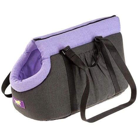 Ferplast BORSELLO Borsa Trasportino Per Cani E Gatti . Variante 40 - Misure: 35 X 20 X H 20 Cm - Lilla 3 Ferplast BORSELLO Borsa Trasportino Per Cani E Gatti . Variante 40 - Misure: 35 X 20 X H 20 Cm - Lilla