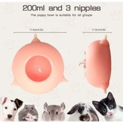 Ciucci Mangiatoia In Silicone Per Gattini - Mangiatoia In Morbido Latte Per Cuccioli Mangiatoia Per Cuccioli In Silicone -Cibi per cani in Italia 71079456 2