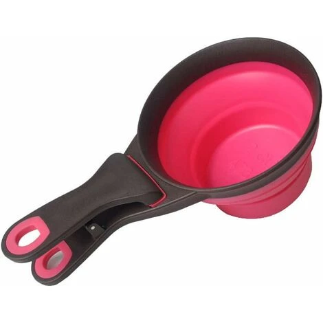 2 Pezzi Pieghevoli Per Animali Domestici In Silicone 3 In 1 Multi-funzione Ciotole Per Borsa Clip Per Cani Spuntino Misurino 5 2 Pezzi Pieghevoli Per Animali Domestici In Silicone 3 In 1 Multi-funzione Ciotole Per Borsa Clip Per Cani Spuntino Misurino - immagine 3