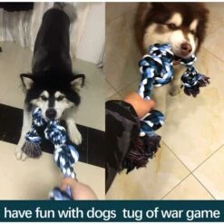 Giocattoli Per Cani Con Corda Per Masticatori Aggressivi Giocattoli Da Masticare Con Corda Dura Per Cani Di Taglia Grande E Media -Cibi per cani in Italia 71080405 5