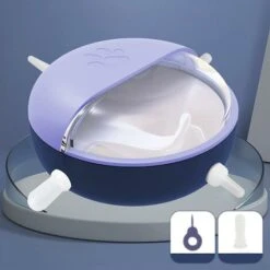 Mangiatoia Per Capezzoli Per Cuccioli, Ciotola Per Latte Bionica In Silicone Per Animali Domestici A Più Bocche, Latte Per Neonati A Lenta Alimentazione De -Cibi per cani in Italia 71080421 2