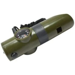 Torcia, Con Bussola/lente Di Emergenza/termometro/fischietto, Verde, 1pz.M