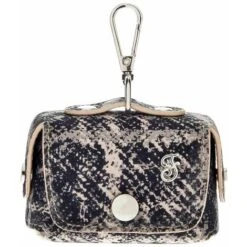 Ferribiella Porta Sacchetti In PU Modello Mokka Con Chiusura Magnetica - Scozzese Rosa -Cibi per cani in Italia 71656394 4