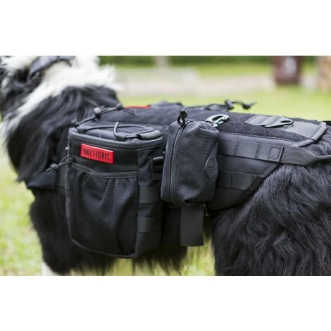 Dispenser Per Sacchetti Per Cacca Per Cani Supporto Per Sacchetti Per Cacca Per Animali Domestici - Si Adatta A Qualsiasi Guinzaglio Per Cani (nero) IMBALLAGGIO RIUTILIZZABILE 4 Dispenser Per Sacchetti Per Cacca Per Cani Supporto Per Sacchetti Per Cacca Per Animali Domestici - Si Adatta A Qualsiasi Guinzaglio Per Cani (nero) IMBALLAGGIO RIUTILIZZABILE - immagine 2