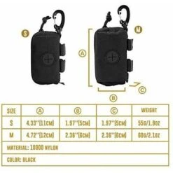 Dispenser Per Sacchetti Per Cacca Per Cani Supporto Per Sacchetti Per Cacca Per Animali Domestici - Si Adatta A Qualsiasi Guinzaglio Per Cani (nero) IMBALLAGGIO RIUTILIZZABILE 11 Dispenser Per Sacchetti Per Cacca Per Cani Supporto Per Sacchetti Per Cacca Per Animali Domestici - Si Adatta A Qualsiasi Guinzaglio Per Cani (nero) IMBALLAGGIO RIUTILIZZABILE -Cibi per cani in Italia 71885009 5