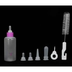 Biberon Per Animali Domestici, 6 Pezzi Da 60 Ml Biberon Per Gattini Per Cani Di Piccola Taglia Kit Per Allattamento Per Gatti Animali Domestici Biberon Per Allattamento Biberon (rosa) -Cibi per cani in Italia 72553621 5