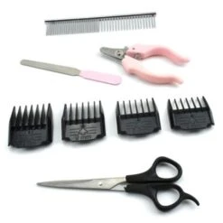 Trade Shop - Tosatrice Elettrica Professionale Tagliacapelli Q-cw99 Cordless Per Cani Gatti -Cibi per cani in Italia 72664174 4