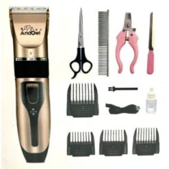 Trade Shop - Tosatrice Elettrica Professionale Tagliacapelli Q-cw99 Cordless Per Cani Gatti -Cibi per cani in Italia 72664174 5