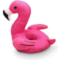 Record Gioco Galleggiante In Tessuto Mesh Con Effetto Sonoro Fenicottero Per Cani