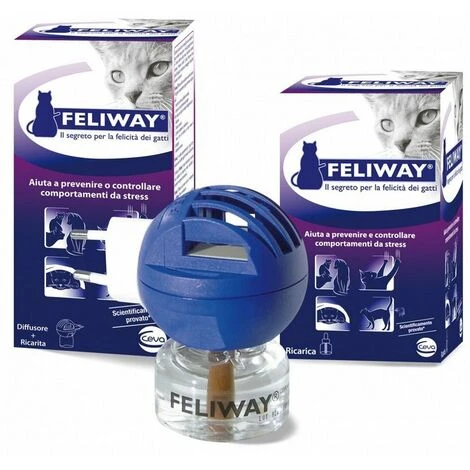 Feliway Ricarica Flacone 48ml GATTO 3 Feliway Ricarica Flacone 48ml GATTO