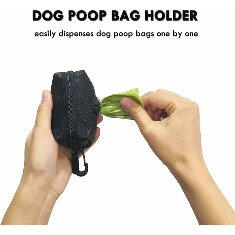 Confezione Da 2 Porta Sacchetti Per Cacca Per Cani, Porta Borsa Per Cacca Per Guinzaglio Per Cani, Attacco Per Guinzaglio Per Dispenser Per Lettiera Per Cani 7 Confezione Da 2 Porta Sacchetti Per Cacca Per Cani, Porta Borsa Per Cacca Per Guinzaglio Per Cani, Attacco Per Guinzaglio Per Dispenser Per Lettiera Per Cani - immagine 5
