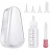 Kit Da 7 Bottiglie Per Gattino E Cucciolo, Kit Per Biberon Con Capezzolo In Silicone Di Ricambio Per Gattino, Cucciolo, Neonato, Animali Domestici (rosa) （2 Pezzi） -Cibi per cani in Italia 74926487 1