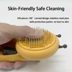 Spazzola Per Gatti E Cani Per Depilazione E Vestizione, Spazzola Per Cani Per Cani E Gatti A Pelo Corto E Lungo, Spazzola Per Api Per Animali Domestici Per Massaggi, Rimozione Dei Peli Interni Sciolti -Cibi per cani in Italia 74926603 4