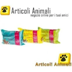 Salviette Umidificate Per Cani E Gatti Al Muschio Bianco E Clorexidina