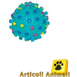 Croci Gioco Per Cane Palla Vinile Con Punte 9cm