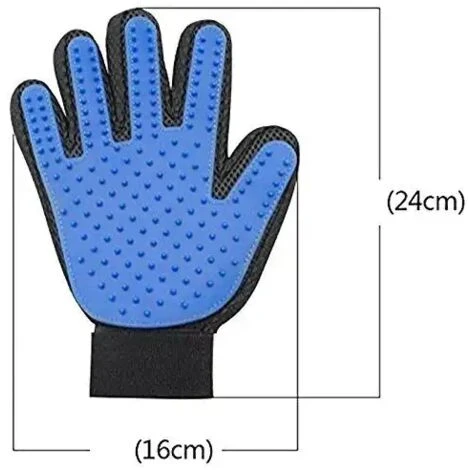 Guanti Spazzola Cardatore Elimina Peli Lunghi Corti Massaggiante Per Cani Gatti 7 Guanti Spazzola Cardatore Elimina Peli Lunghi Corti Massaggiante Per Cani Gatti - immagine 5