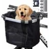 MINKUROW Cestino Per Bici, Cestino Per Manubrio Per Bici Rimovibile, Cestino Per Bici Anteriore In Tela Borsa Per Trasportino Per Animali Domestici Lega Di Alluminio Per Mountain Bike, Picnic, Shoppin 2 MINKUROW Cestino Per Bici, Cestino Per Manubrio Per Bici Rimovibile, Cestino Per Bici Anteriore In Tela Borsa Per Trasportino Per Animali Domestici Lega Di Alluminio Per Mountain Bike, Picnic, Shoppin -Cibi per cani in Italia 75507966 1