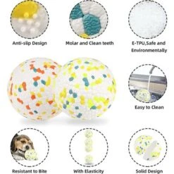 Palla Per Cani, Palla Giocattolo Per Cani, Giocattolo Per Cani Indistruttibile, Intelligenza Giocattolo Per Cani, Regalo Giocattolo Per Cani -Cibi per cani in Italia 76873090 2
